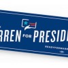 Elizabeth Warren for President 2016 Sticker