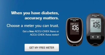 Get a FREE Accu-Chek blood glucose monitor.