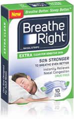Breathe Right Extra Clear