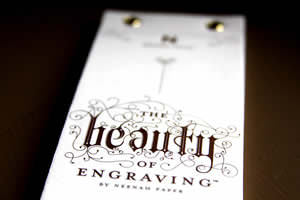 The Beauty of Engraving Book