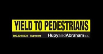 I Yield To Pedestrians