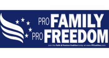 Pro Family Pro Freedom Sticker