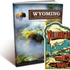 Yellowstone Sticker and Wyoming Travel Guide