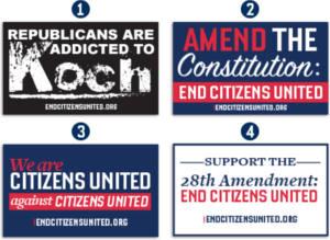 End Citizens United Sticker