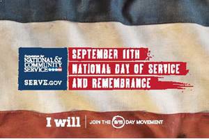 FREE 9/11 Day of Service Stickers and Posters
