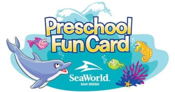 SeaWorld Preschool Fun Card