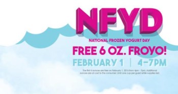 FREE Frozen Yogurt
