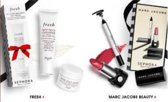 FREE 2016 Marc Jacobs Makeup Set or FRESH Beauty Set