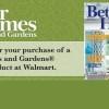 FREE Better Homes & Gardens Magazine Subscription with Walmart Receipt