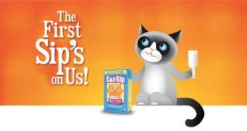 FREE Cat-Sip Real Milk Treat Sample