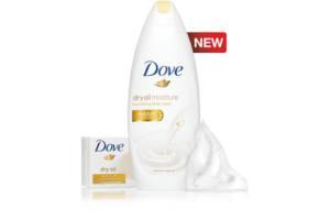 FREE Dove Dry Oil Moisture Nourishing Body Wash Sample