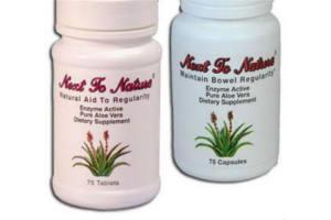FREE Next To Nature Laxative Sample