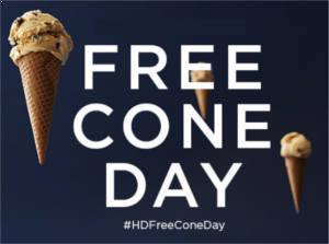 Häagen-Dazs FREE Cone Day 2016