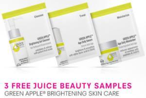3 FREE Juice Beauty Skin Care Samples