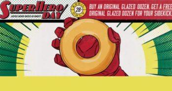 BOGO FREE 1 Dozen Glazed Doughnuts at Krispy Kreme