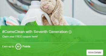 FREE Seventh Generation Laundry Detergent