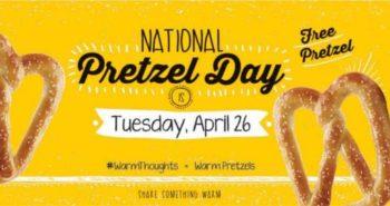 National Pretzel Day Freebies and Deals