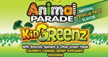 FREE Animal Parade KidGreenz Children's Chewables Sample