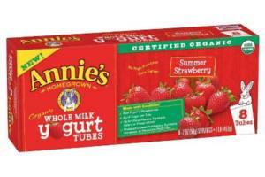 Annie's Organic Whole Milk Yogurt