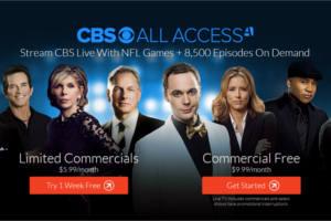 FREE 1-Week of CBS All Access