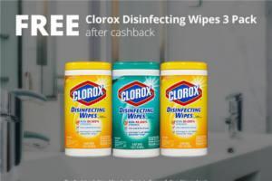 FREE Clorox Disinfecting Wipes from Walmart