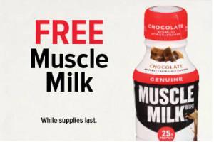FREE Muscle Milk at Casey's