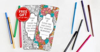 FREE Set of Coloring Bookmarks