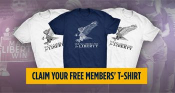 FREE Young Americans for Liberty T-shirt
